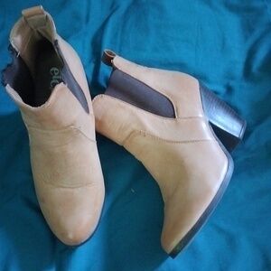Tan boots